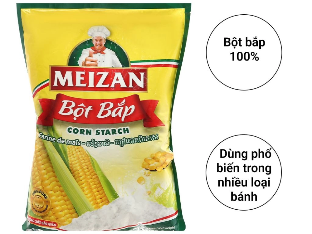 Bột Bắp Meizan Gói 1Kg
