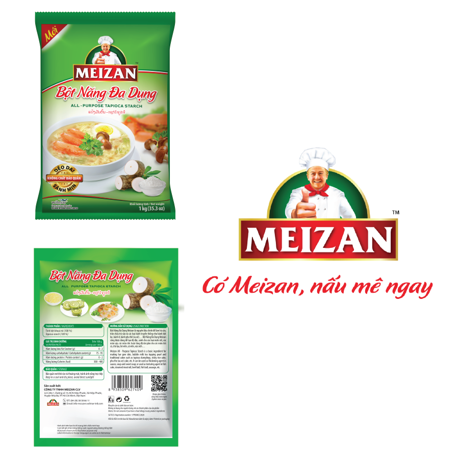 Bột Năng Đa Dụng Meizan Gói 400g