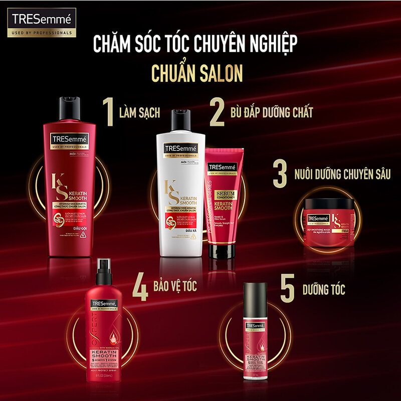 DG Tresemme Vào Nếp Chai 850g mena gourmet market