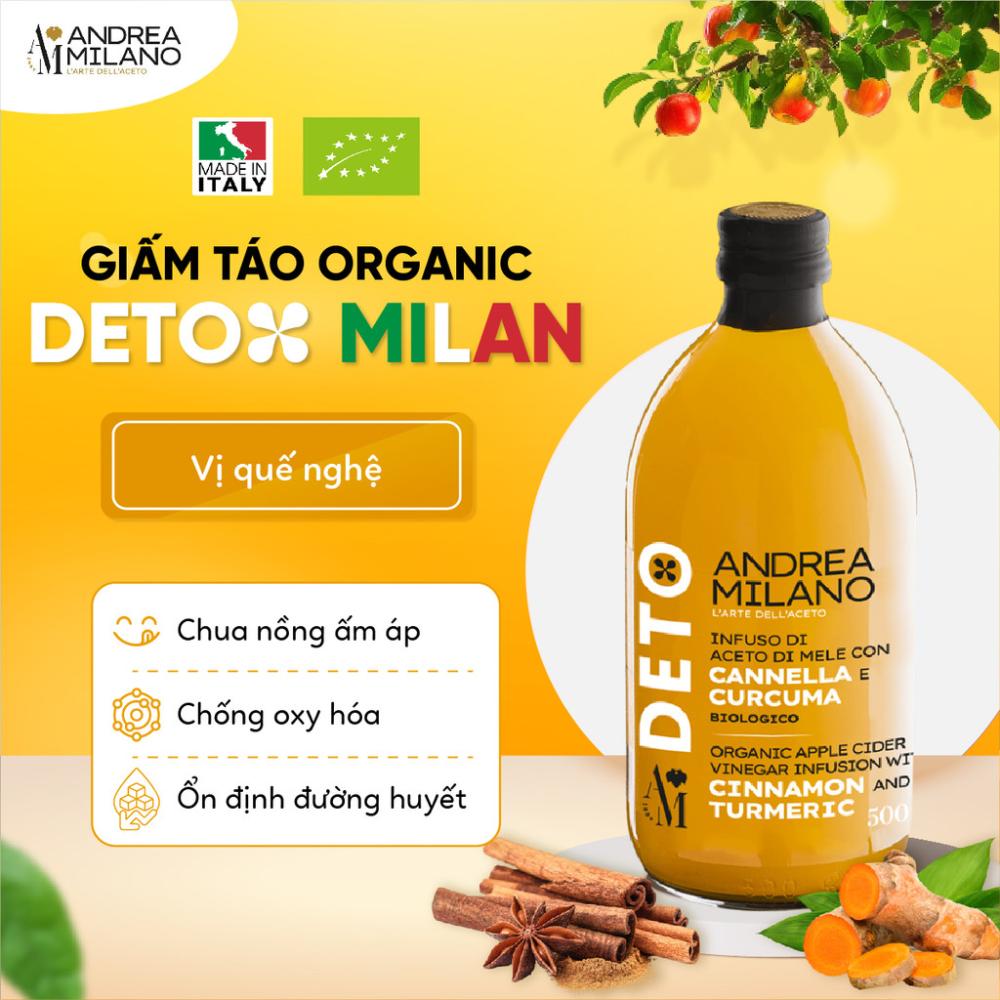 Giấm Táo Milan Chai 500ml