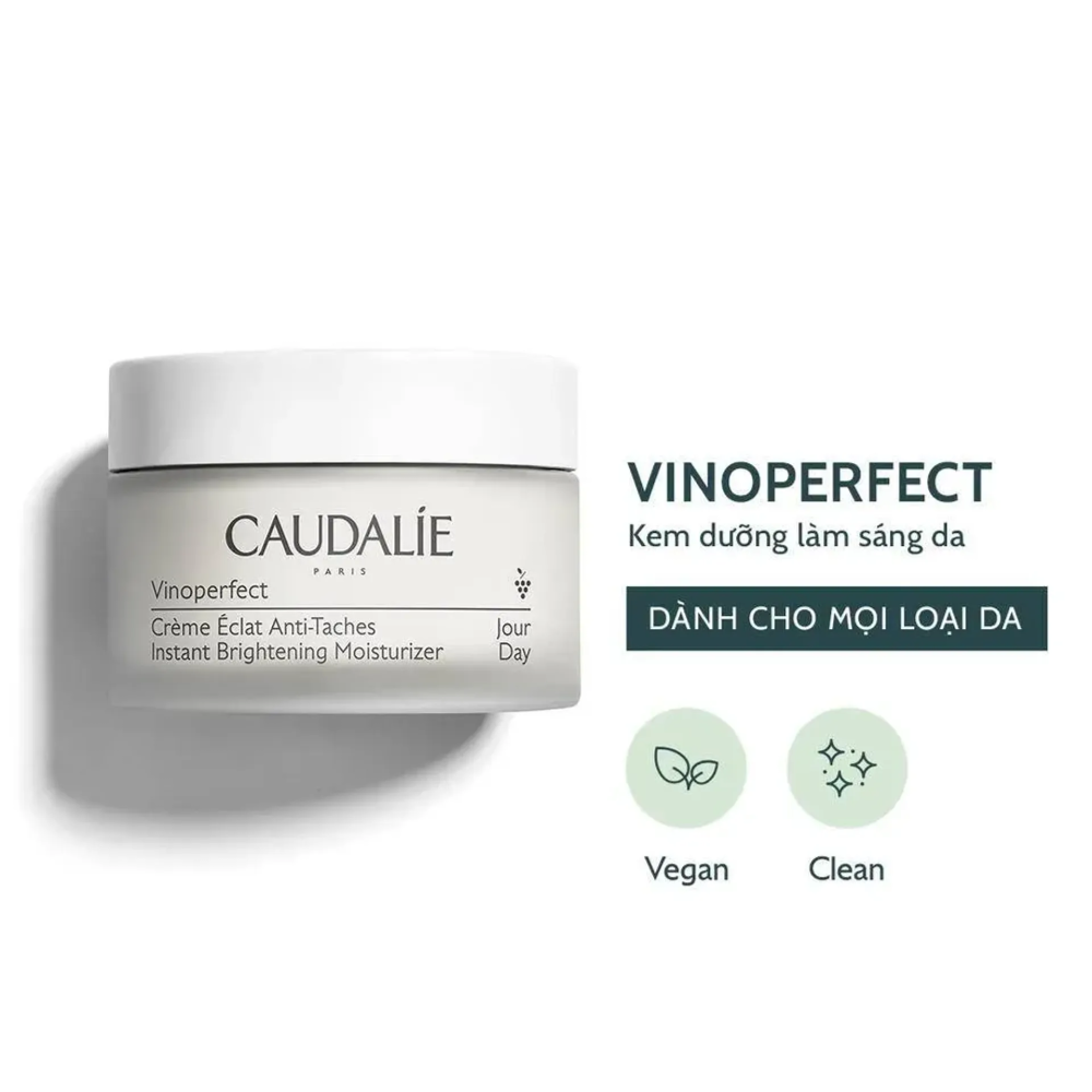 Kem Dưỡng Sáng Da Caudalie Brightening Hũ 50ml menaselect