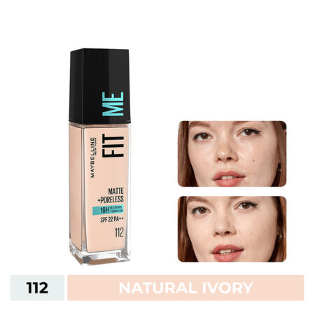 Kem Nền MBL FitMe Matte Foreless #112 Chai 30ml mena select