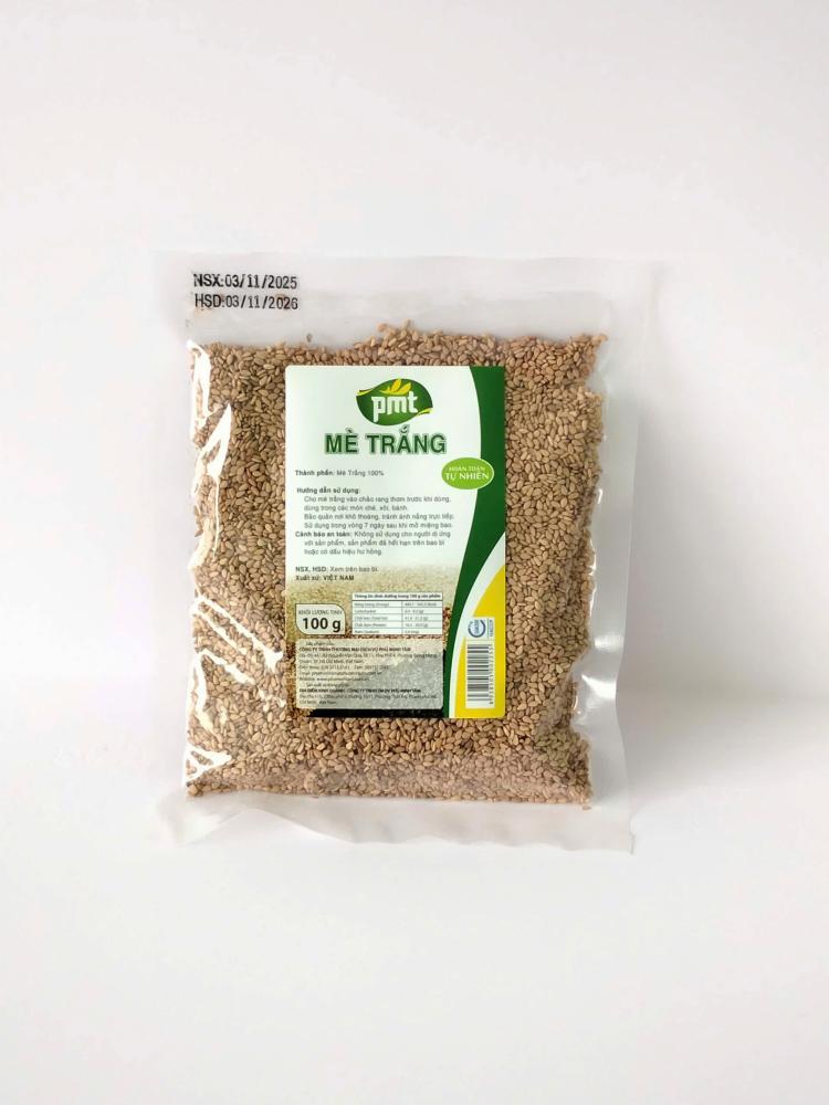 Mè Trắng Phú Minh Tâm Gói 100g menaselect