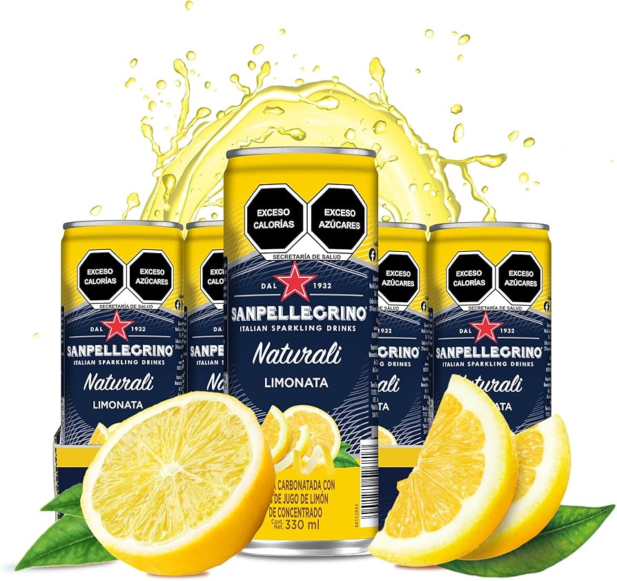 Nước Trái Cây Có Ga Chanh Lon San Pellegrino Lon 330ml