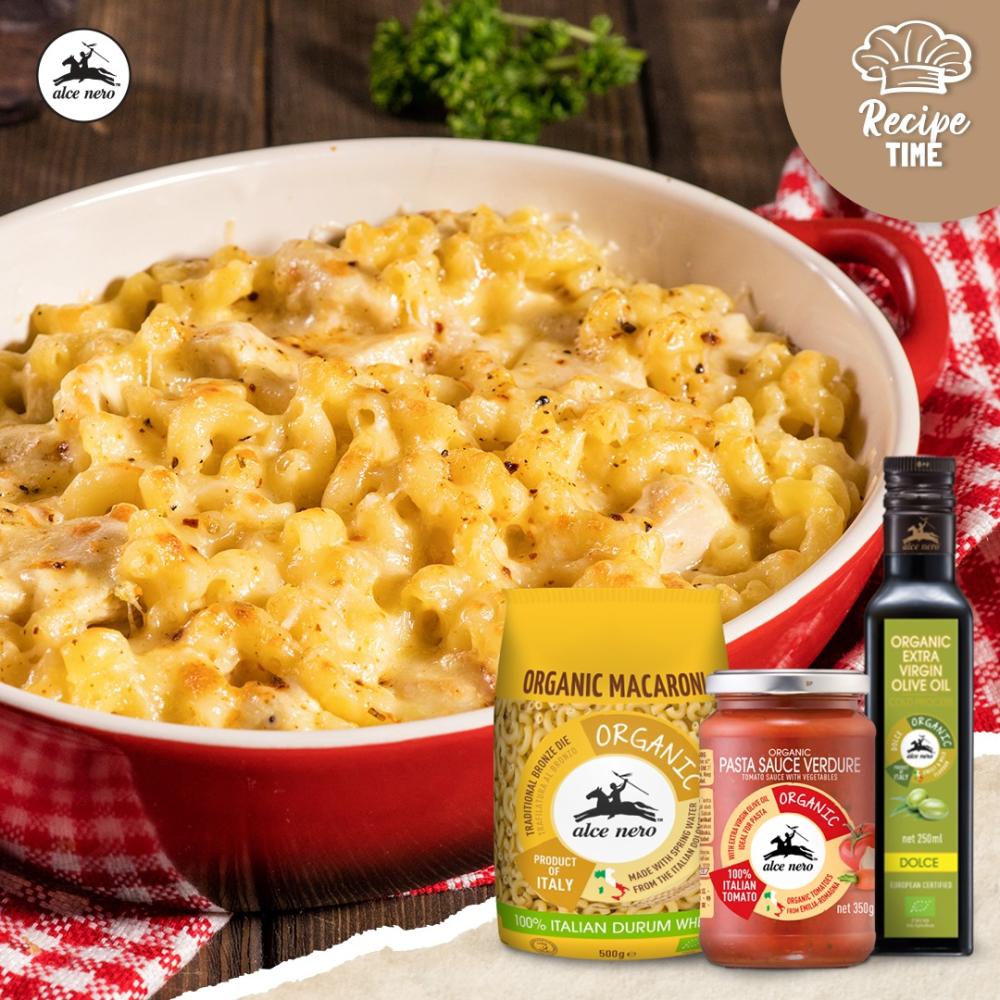 Nui Ống Nhỏ Hữu Cơ Alce Nero Gói 500g