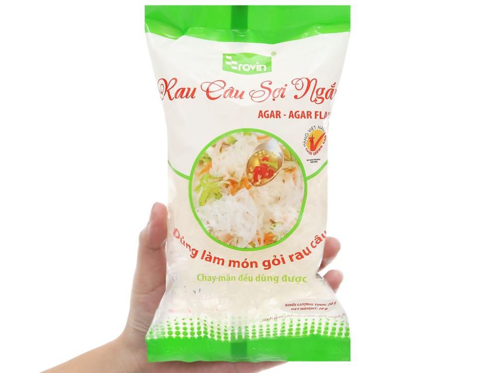 Rau Câu Sợi Ngắn Agar Rovin Gói 20g