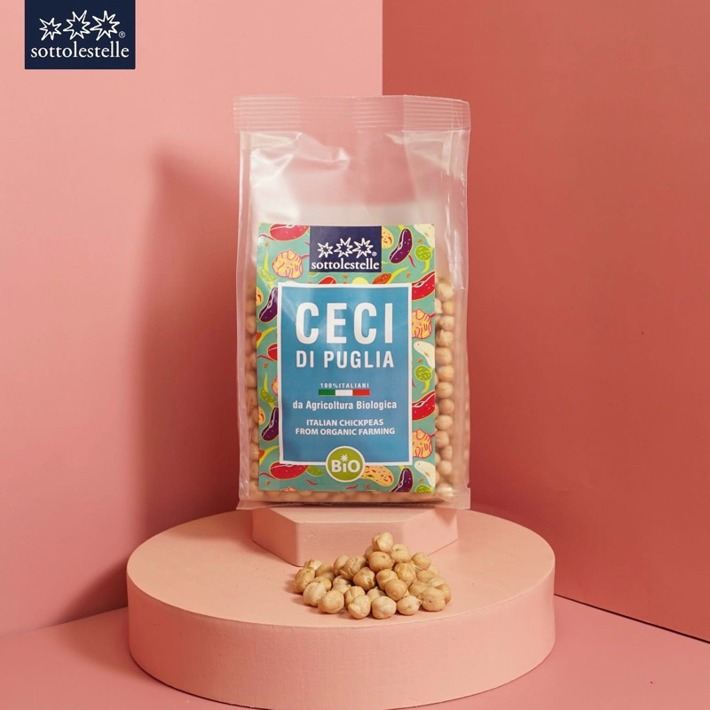 Đậu Gà Hữu Cơ Sottolestelle Gói 200g siêu thị mena
