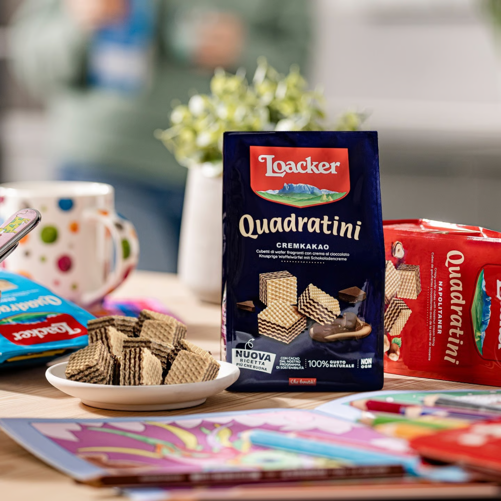 Bánh Xốp Loacker Quadratini