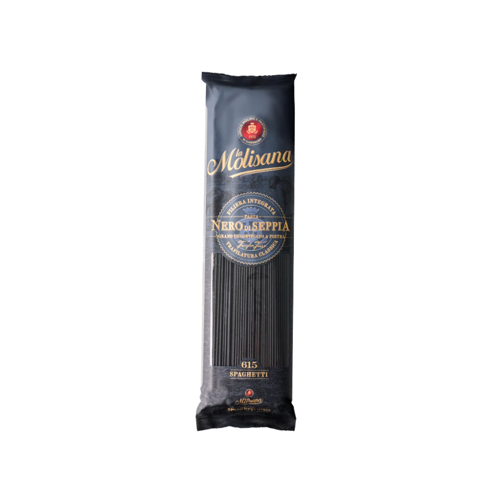 Mỳ Spaghetti Nero Di Seppia La Molisana Gói 500g