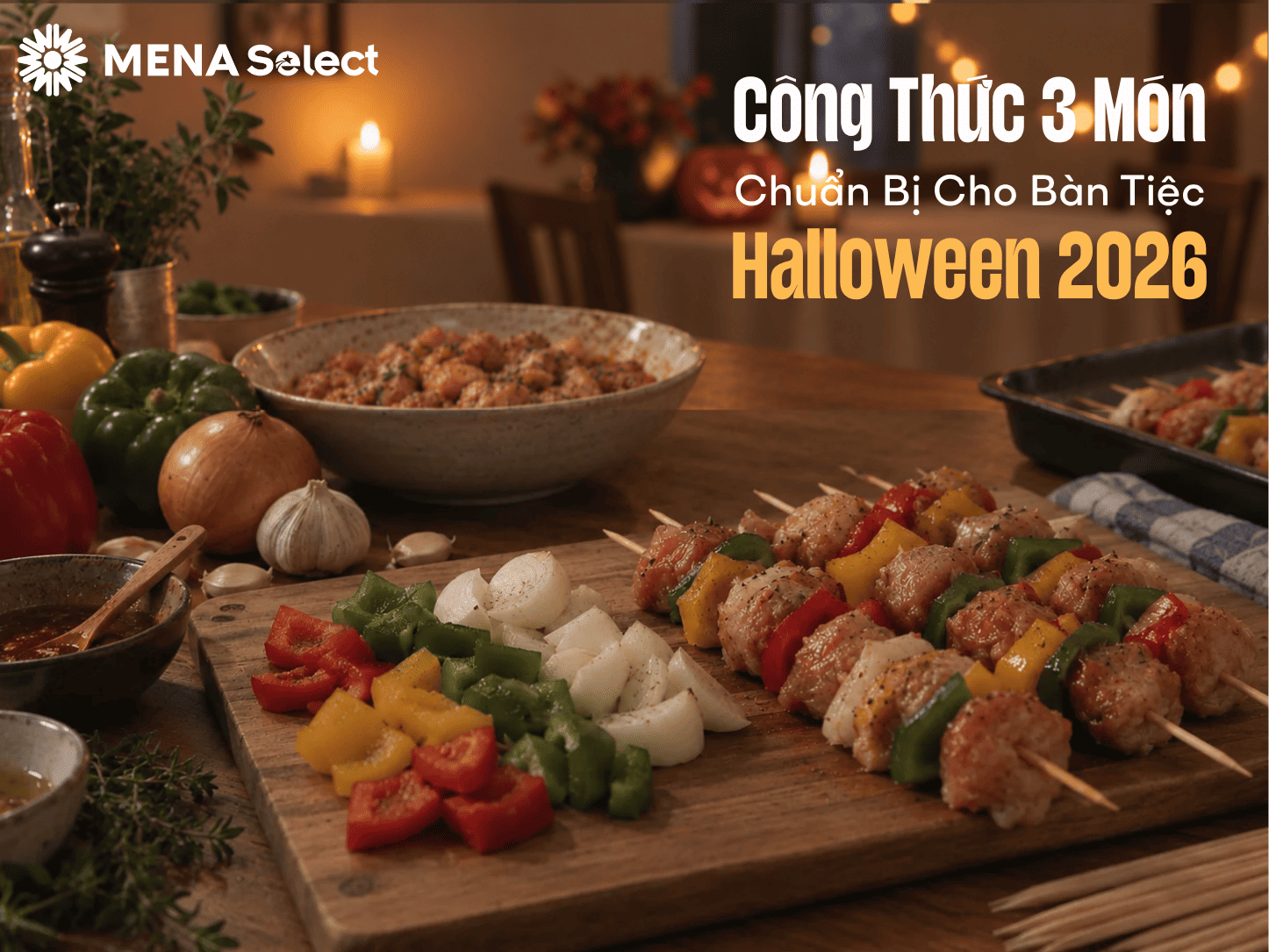 Công Thức 3 Món Chuẩn Bị Cho Bàn Tiệc Halloween 2026