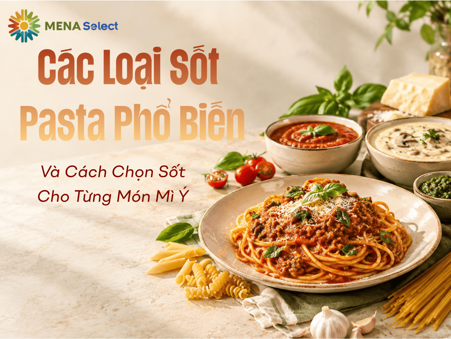 Các Loại Sốt Pasta Phổ Biến Và Cách Chọn Sốt Cho Từng Món Mì Ý
