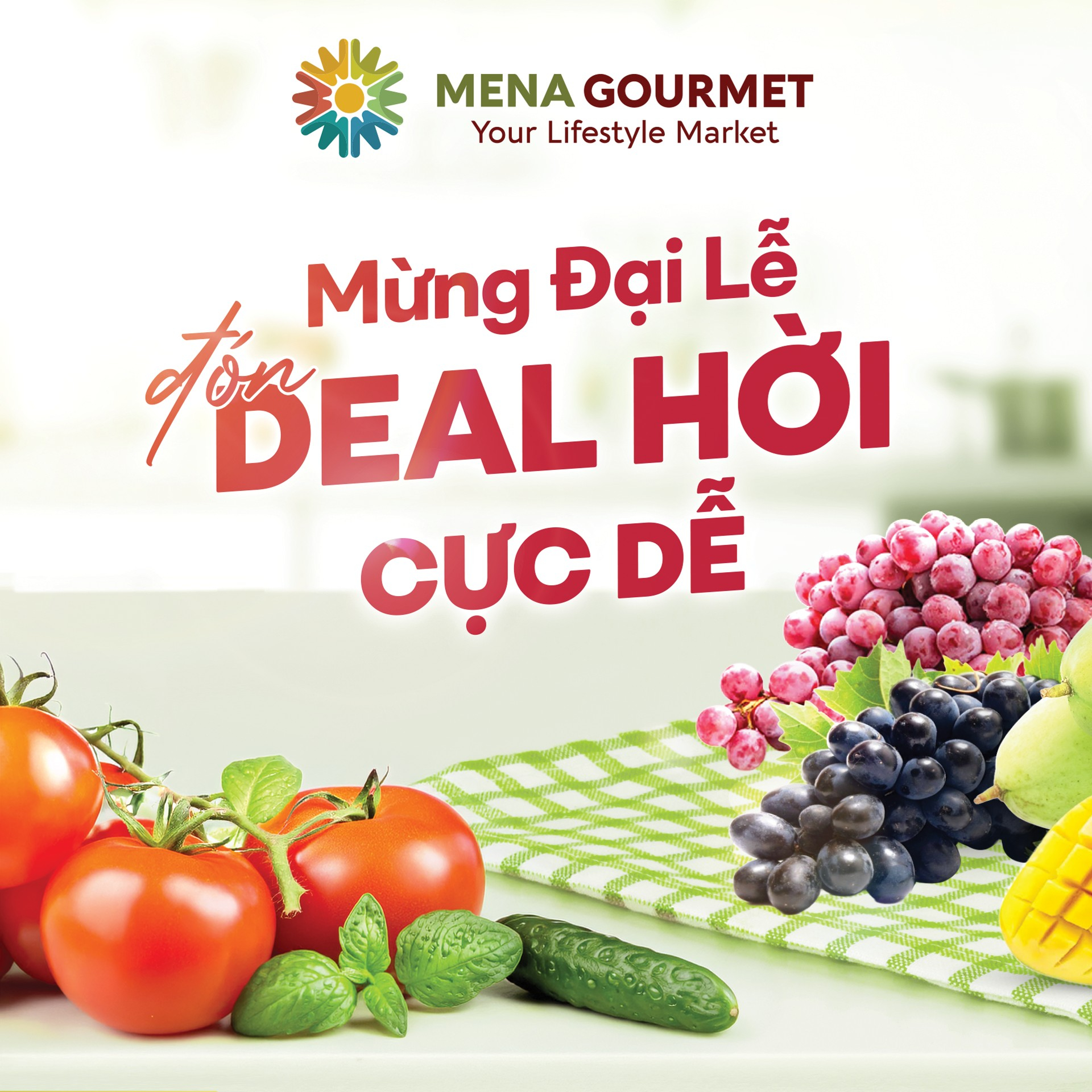 Mena Gourmet - Hòa Nhịp Đại Lễ, Deal Hời Cực Đã