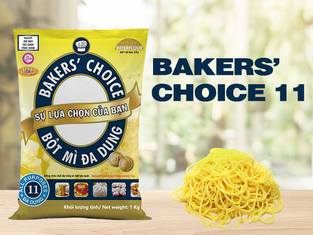 mua Bột Mì Bakers Choice 11 Gói 1Kg