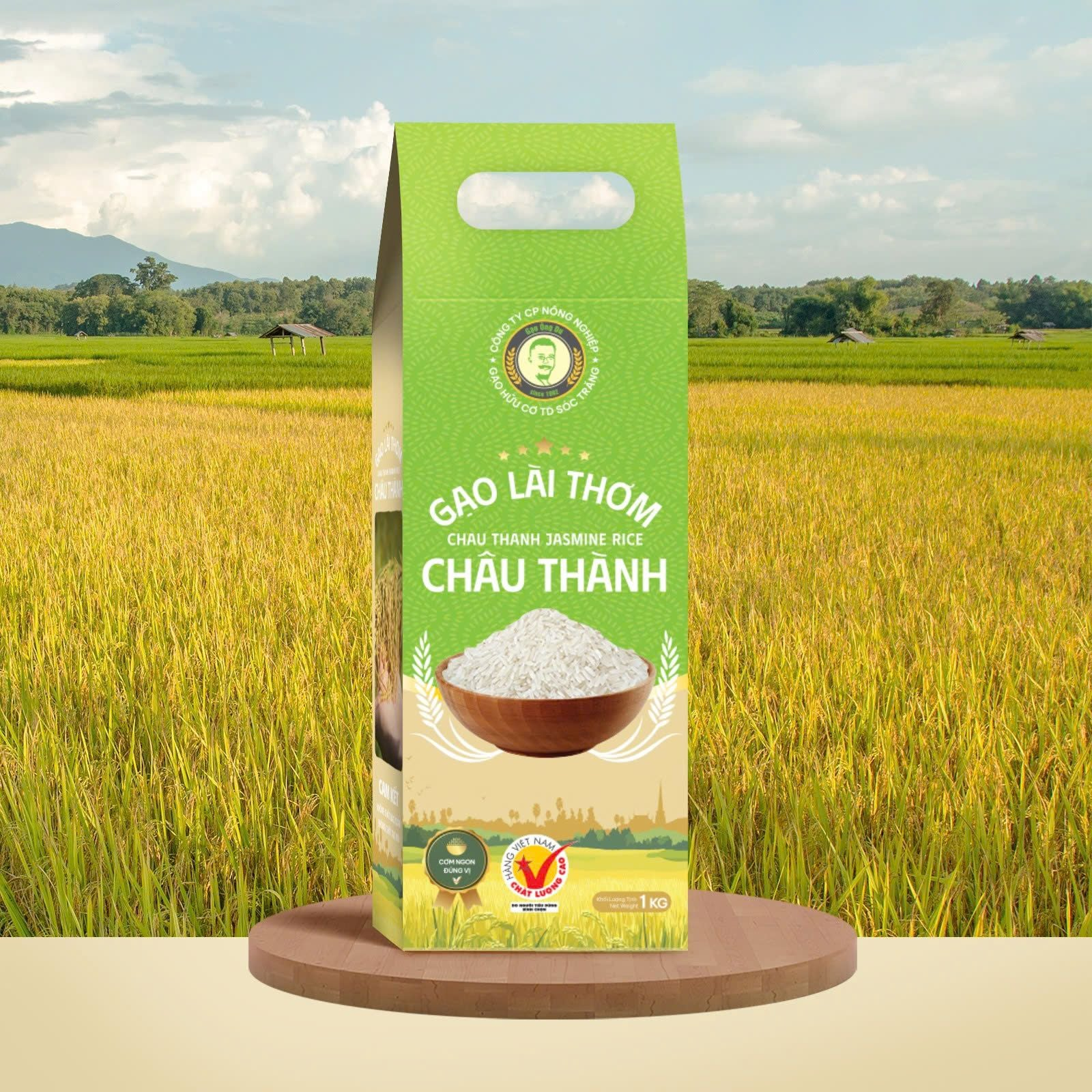 Gạo Lài Thơm Ông Du Túi 1Kg mena gourmet