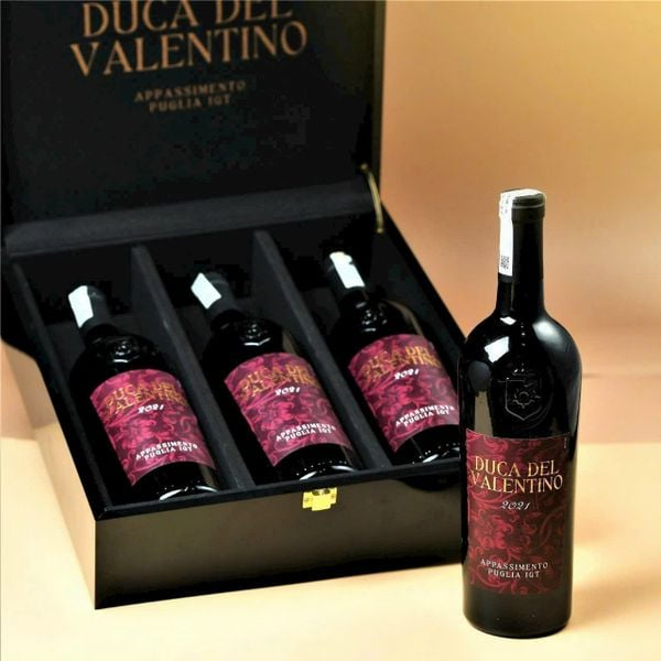 Rượu Vang Đỏ Duca Del Valentino Chai 750ml