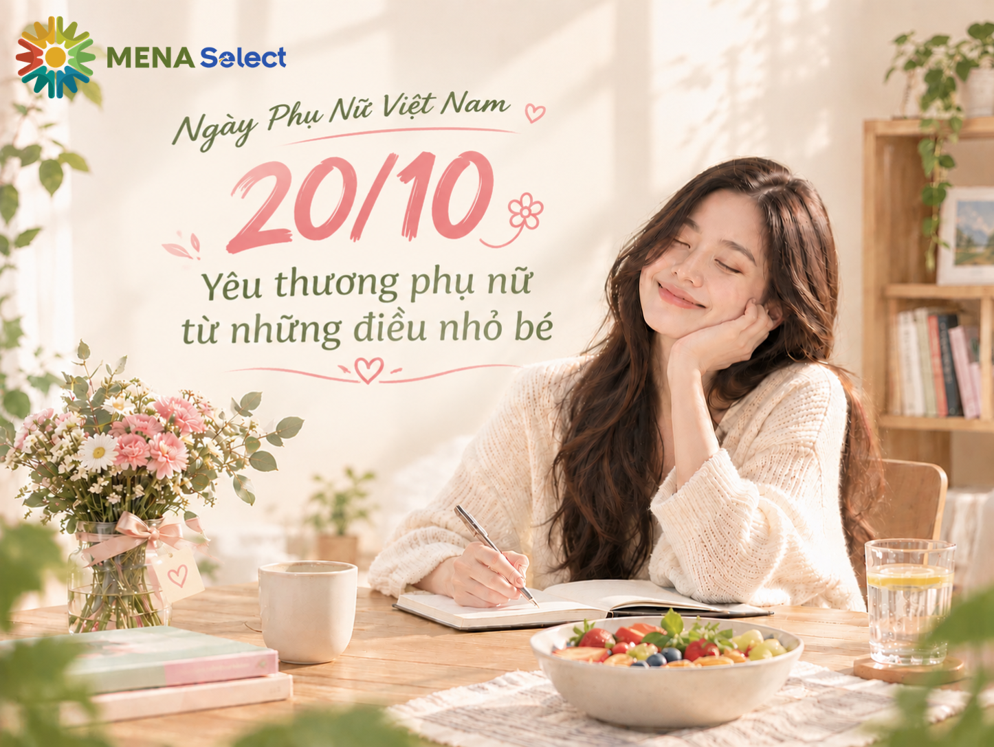 Ngày Phụ nữ Việt Nam 20/10: Yêu Thương Phụ Nữ Từ Những Điều Nhỏ Bé