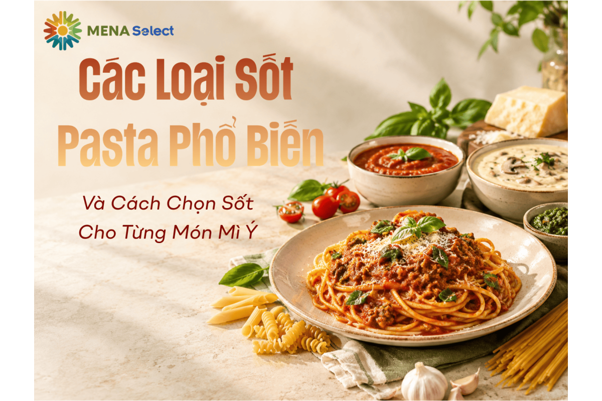 Các Loại Sốt Pasta Phổ Biến Và Cách Chọn Sốt Cho Từng Món Mì Ý