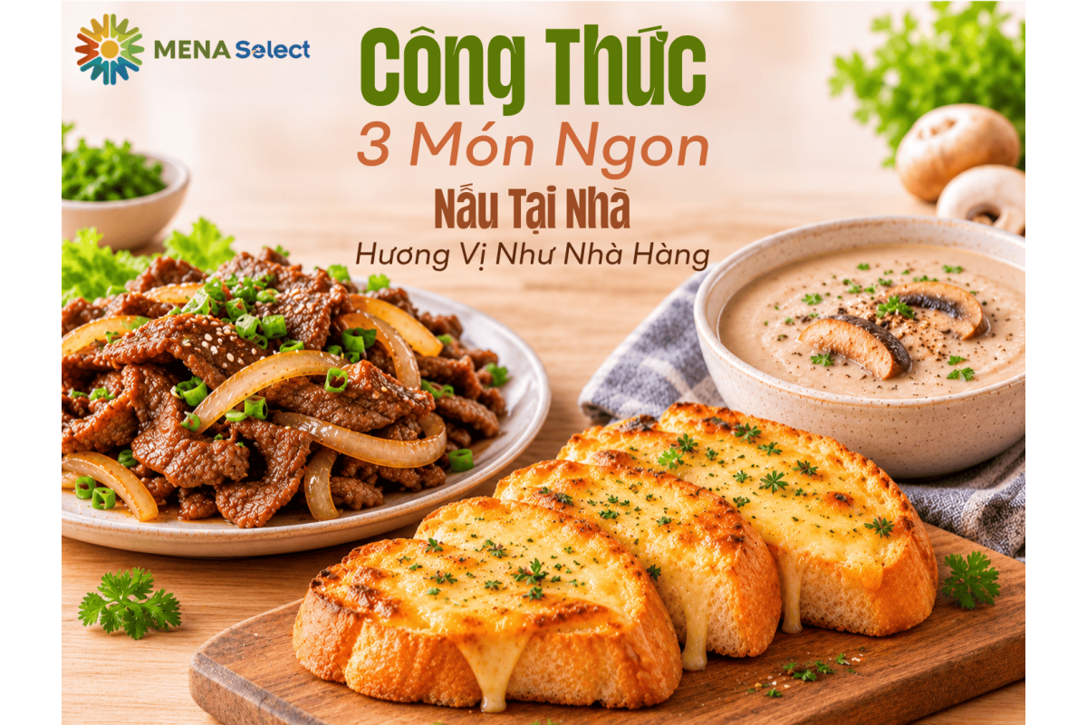 Công Thức 3 Món Ngon Nấu Tại Nhà, Hương Vị Như Nhà Hàng