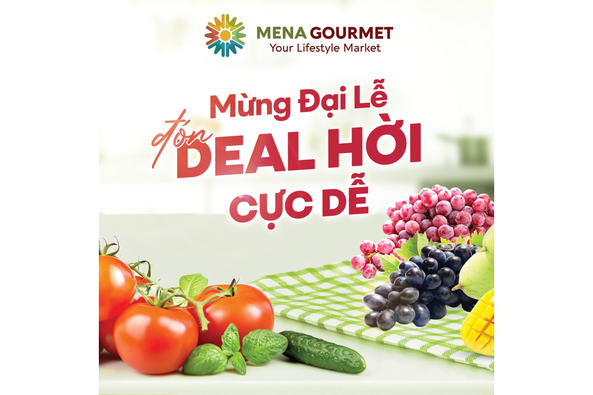Mena Gourmet - Hòa Nhịp Đại Lễ, Deal Hời Cực Đã