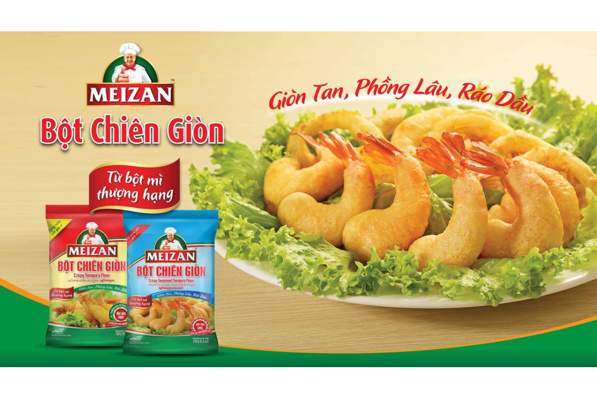 Bột Chiên Giòn Đã Nêm Sẵn Gia Vị Meizan Gói 150g