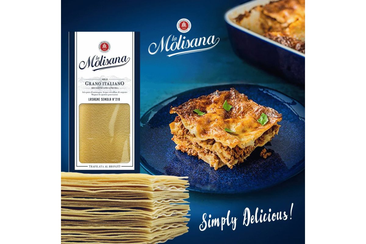 Mỳ Lá Spaghetti N°219 Lasagna La Molisana Gói 500g