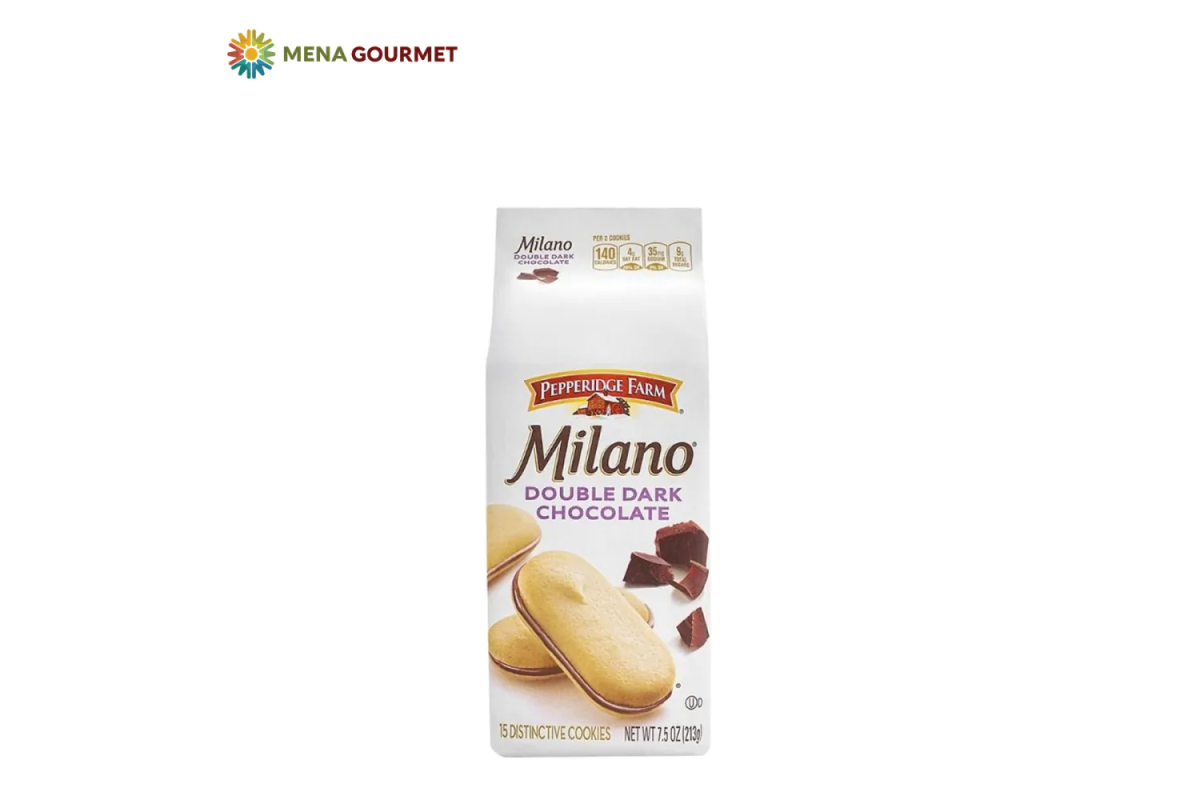 Bánh Quy Kẹp Pepperidge Farm Milano Double Sôcôla Đen Gói 213g