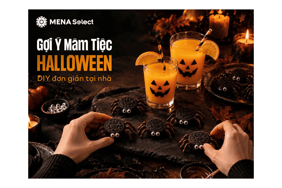 Gợi Ý Mâm Tiệc Halloween DIY Đơn Giản Tại Nhà