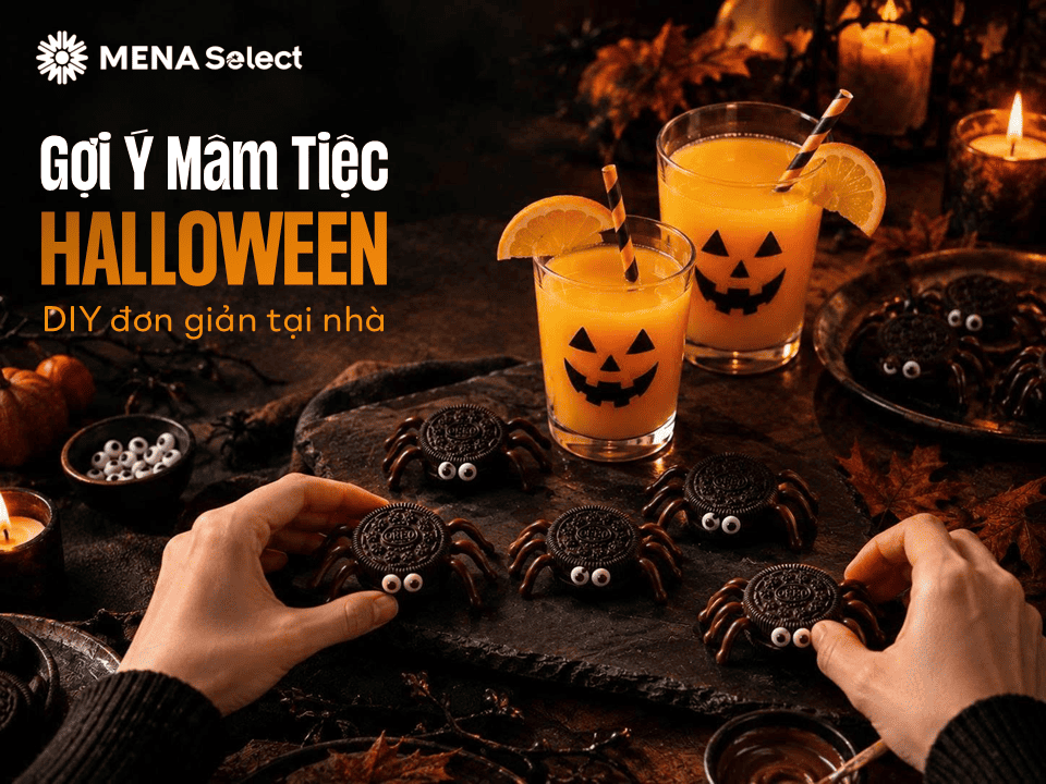 Gợi Ý Mâm Tiệc Halloween DIY Đơn Giản Tại Nhà