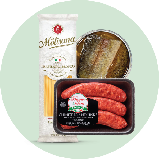 Đồ Hộp Mì Xúc Xích