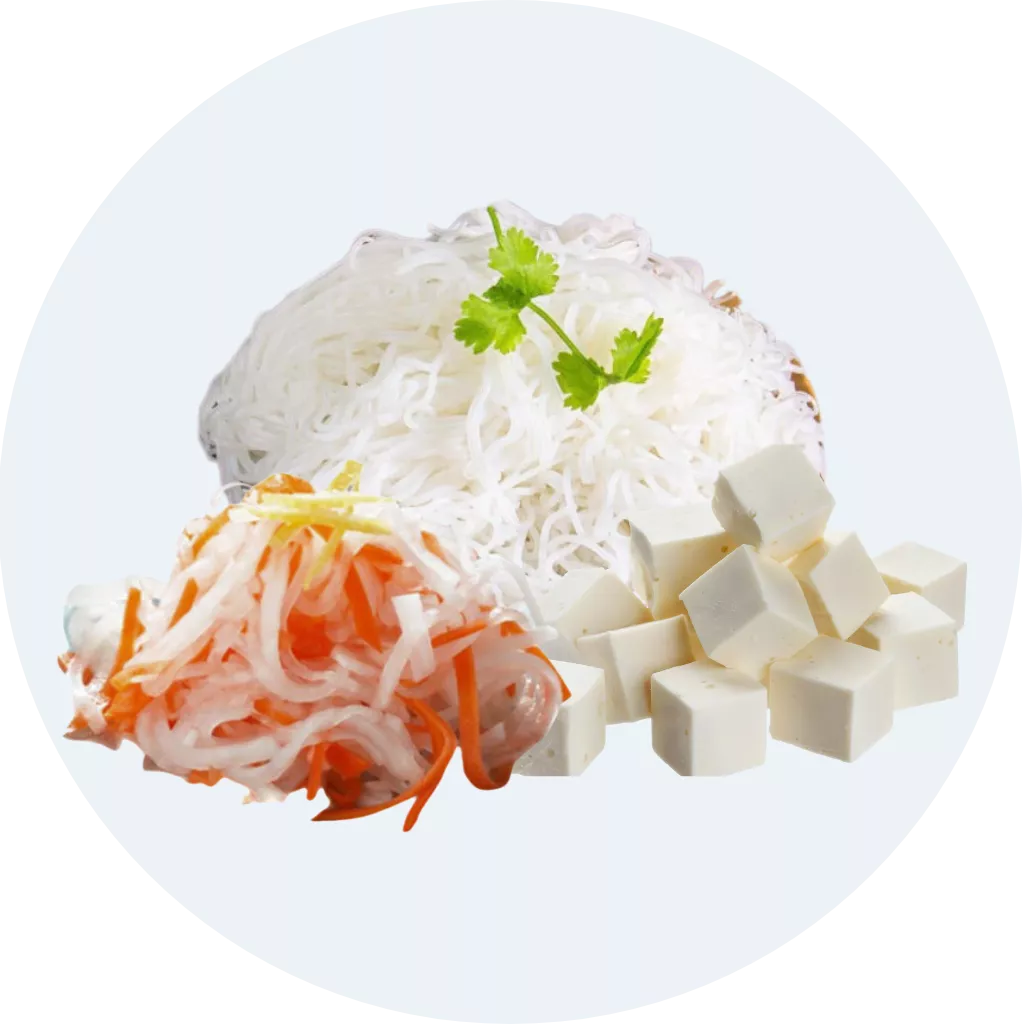 Bún Tươi - Đậu Hũ - Dưa Chua