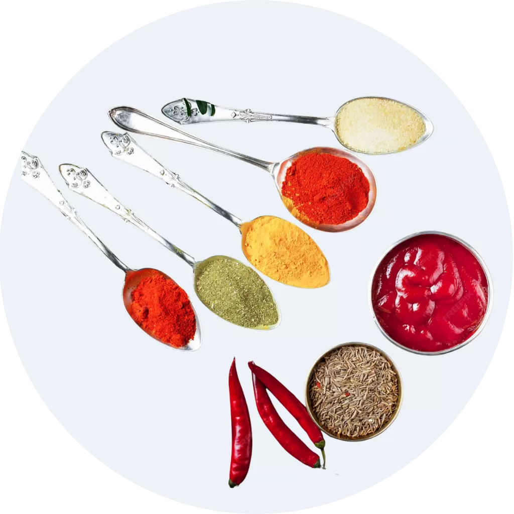 Tiêu - Sa Tế - Ớt Bột