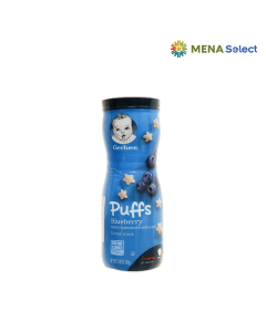 Bánh Ăn Dặm Gerber Puffs Việt Quất Hộp 42g