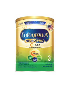 Sữa Bột Enfagrow A+ NeuroPro 3 C-Sec Lon 800gr