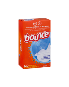 Giấy sấy thơm Bounce Linen hộp 120 tờ