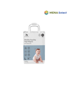 Tã dán ngày AppleCrumby Slimdry Mini size L 17 miếng cho bé 9-13Kg