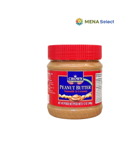 Bơ Đậu Phộng Crown Smooth & Creamy Hũ 340g
