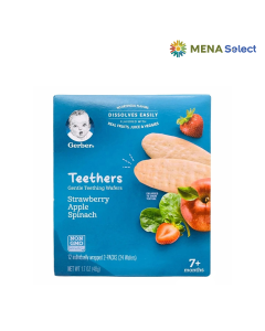 Bánh Gạo Gerber Dâu Táo Cải Bó Xôi HG 48g