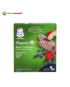 Bánh Gạo Gerber Việt Quất Táo Củ Cải Đỏ HG 48g