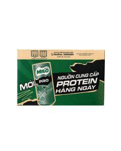 Thùng 24 Lon Sữa Lúa Mạch Nestle Milo Pro 220ml