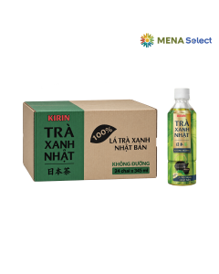 Trà xanh Nhật Kirin không đường thùng 24 chai x 345ml