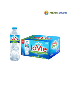Nước uống Lavie kiềm có khoáng thiên nhiên thùng 24 chai x 500ml