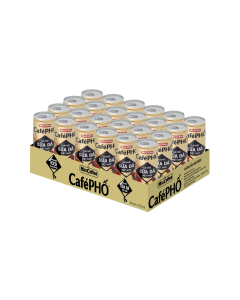 Thùng 24 Lon Cà Phê Phố MacCoffee Sữa Đá 235ml