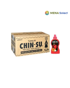 Thùng 12 Chai Tương Ớt CHIN-SU 500g