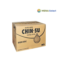 Thùng 15 Chai Nước Mắm CHIN-SU Cá Hồi Đậm Đặc 500ml