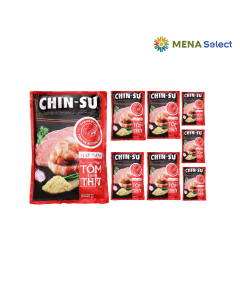 Thùng 8 Gói Hạt Nêm CHIN-SU Ngọt Tôm Thơm Thịt 900g
