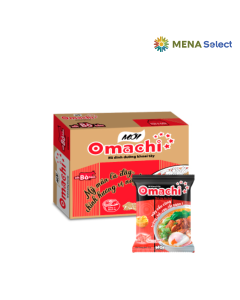 Th&ugrave;ng 30 G&oacute;i M&igrave; Omachi Xốt B&ograve; Hầm 81g