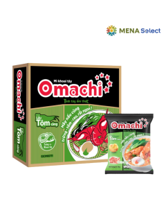 Thùng 30 Gói Mì Omachi Lẩu Tôm Càng 80g
