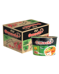 Th&ugrave;ng 18 T&ocirc; M&igrave; Omachi Lẩu T&ocirc;m C&agrave;ng 92g
