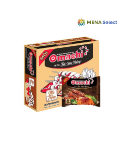 Thùng 30 Gói Mì Trộn Omachi Thịt Xiên Nướng 90g