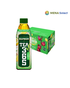 Thùng 24 Chai Trà BUPNON TEA365 Hương Chanh Sả 500ml